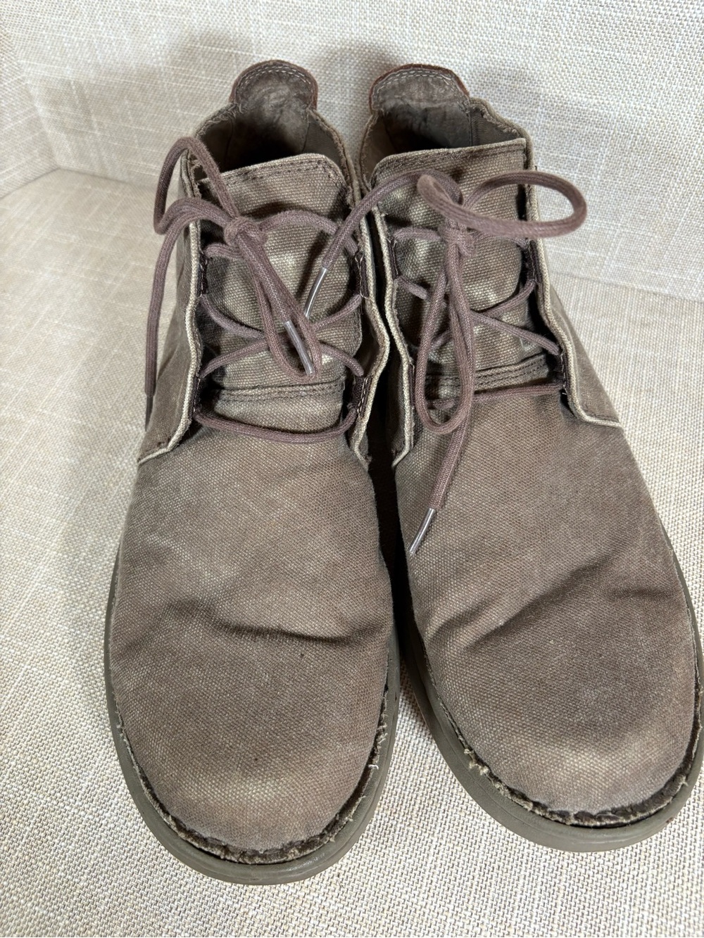 Chaco Men's Brown Canvas Chukka Boots